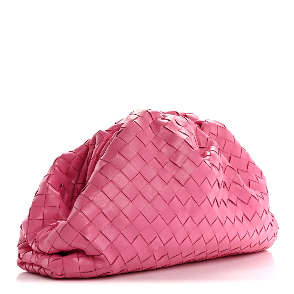 Nappa Maxi Intrecciato The Pouch Oversized Pink