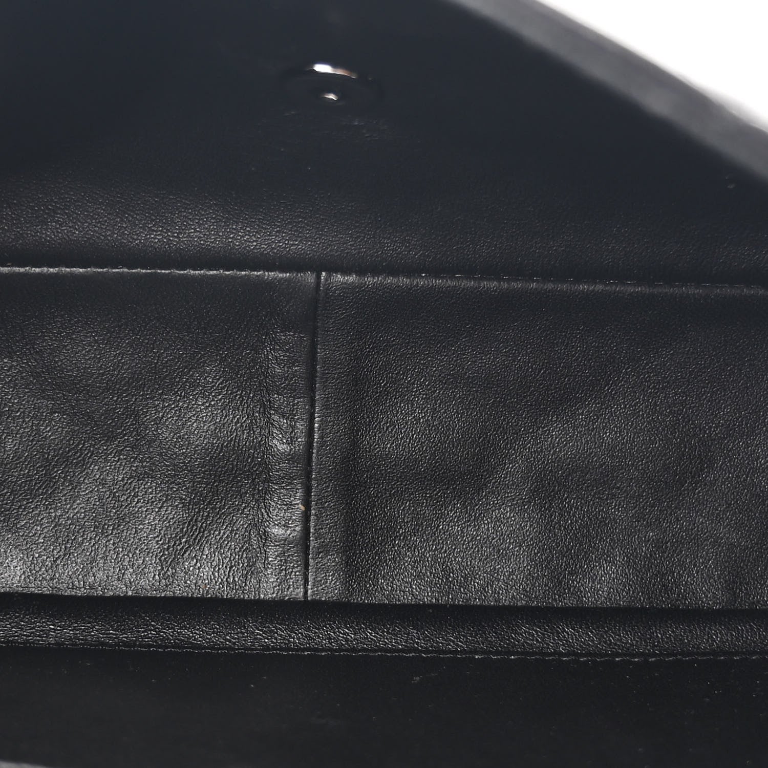 Lambskin Quilted Elementary Chic Flap Black