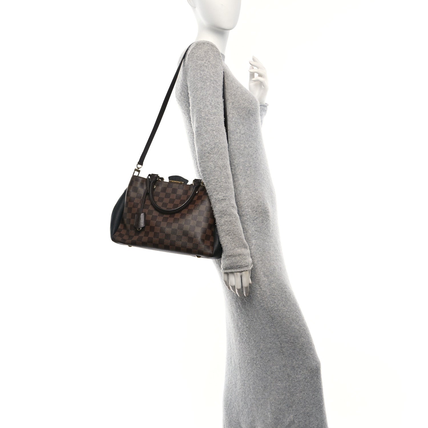 Damier Ebene Cuir Taurillon Brittany Black