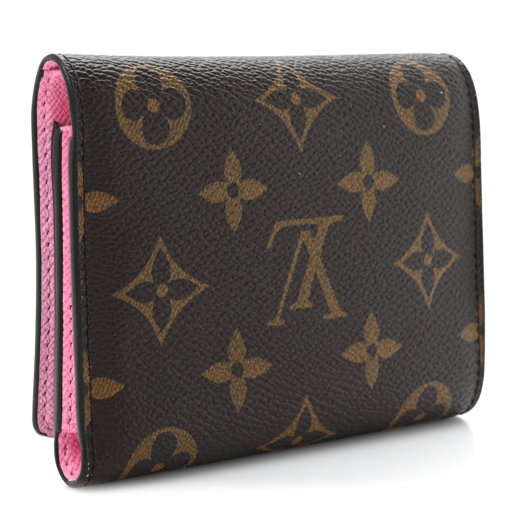 Monogram 2023 Christmas Animation Alpine Victorine Wallet Pink