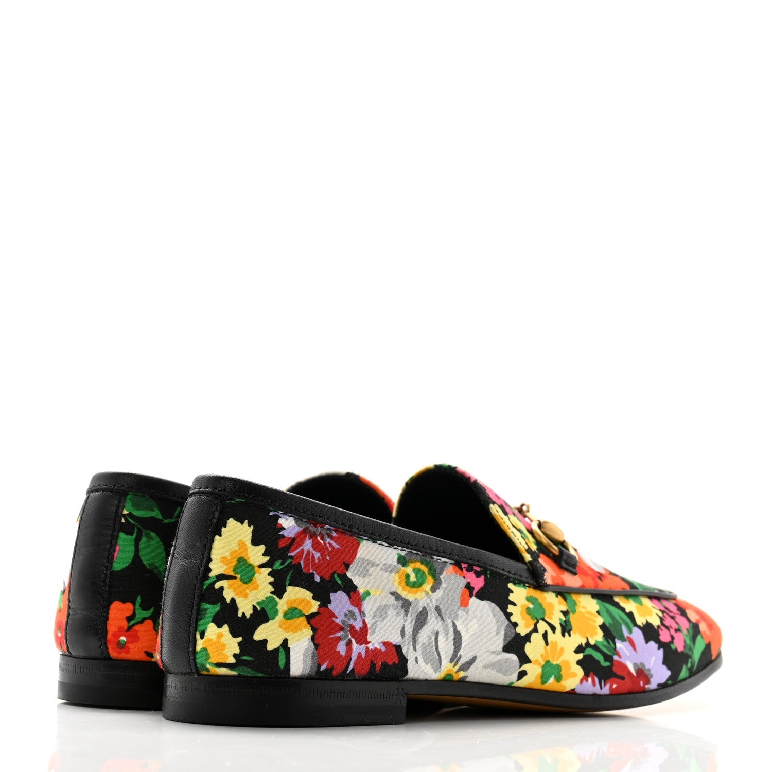 Floral Horsebit Womens Jordaan Loafers 35 Multicolor