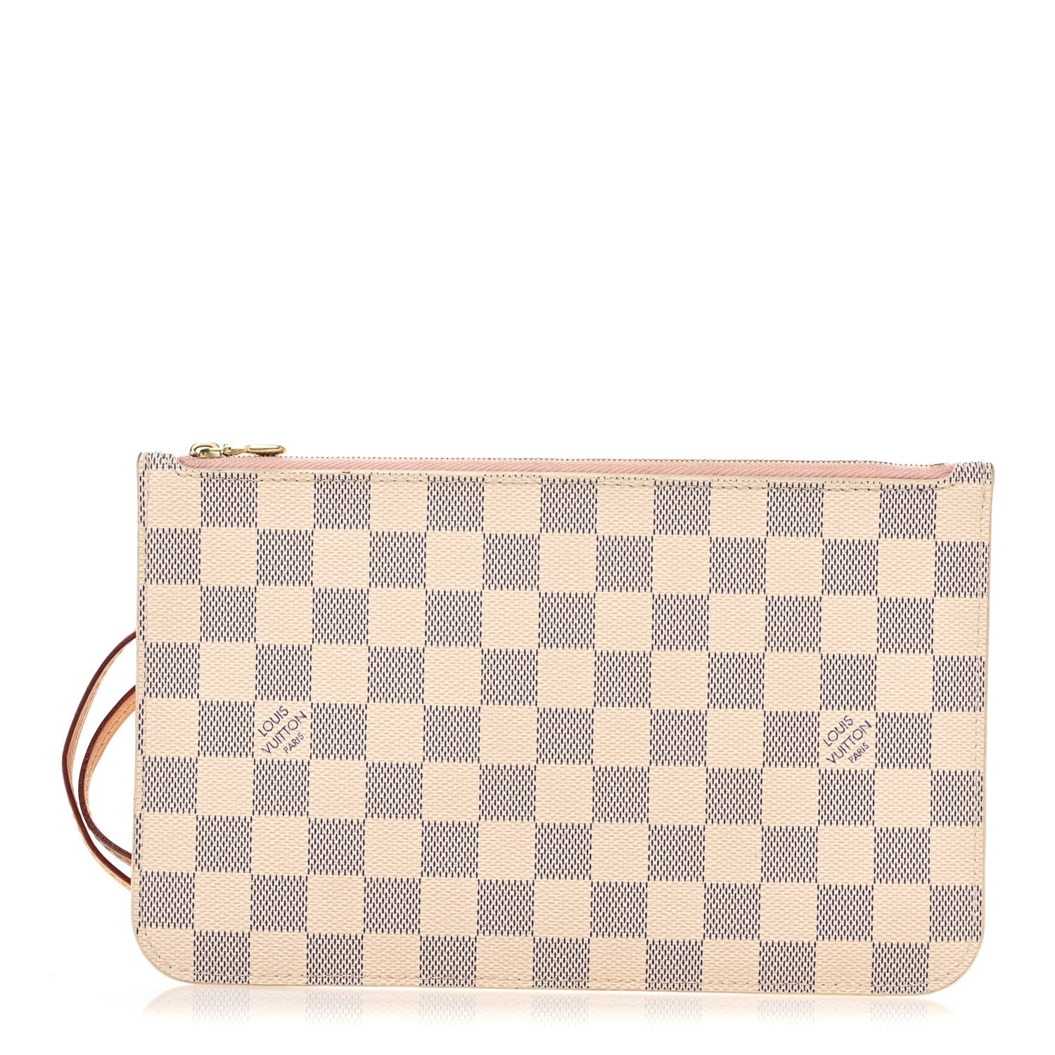 Damier Azur Neverfull MM GM Pochette Rose Ballerine