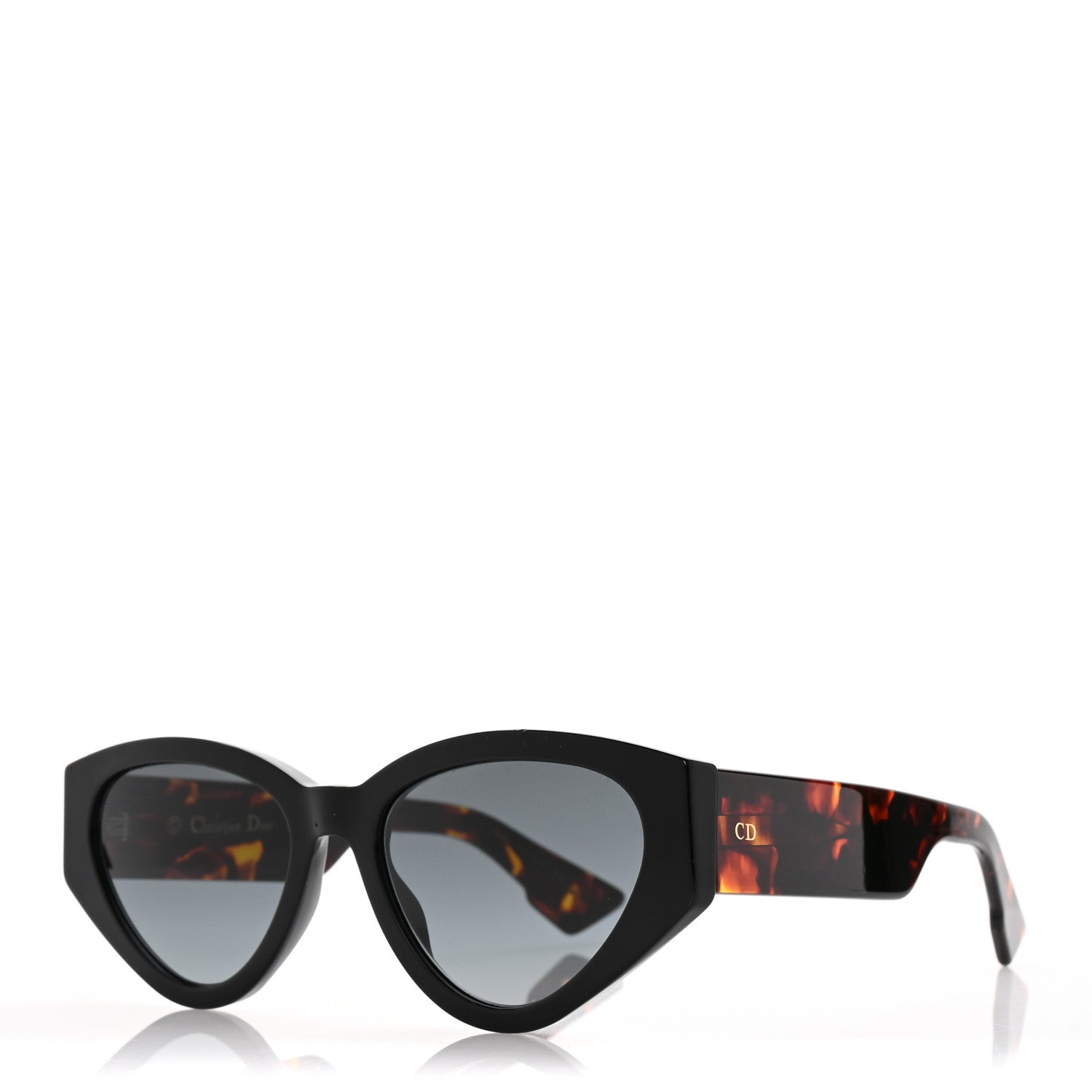 Acetate Spirit 2 Square Sunglasses Black Tortoise