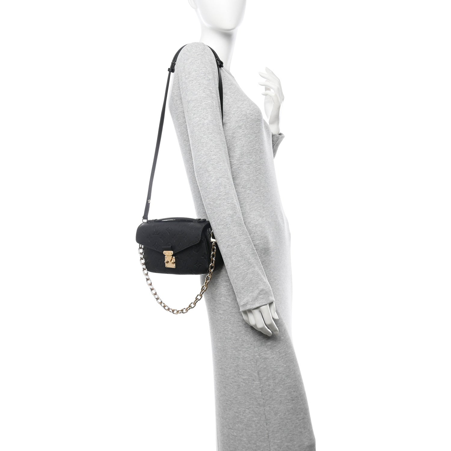 Empreinte Pochette Metis East West Black