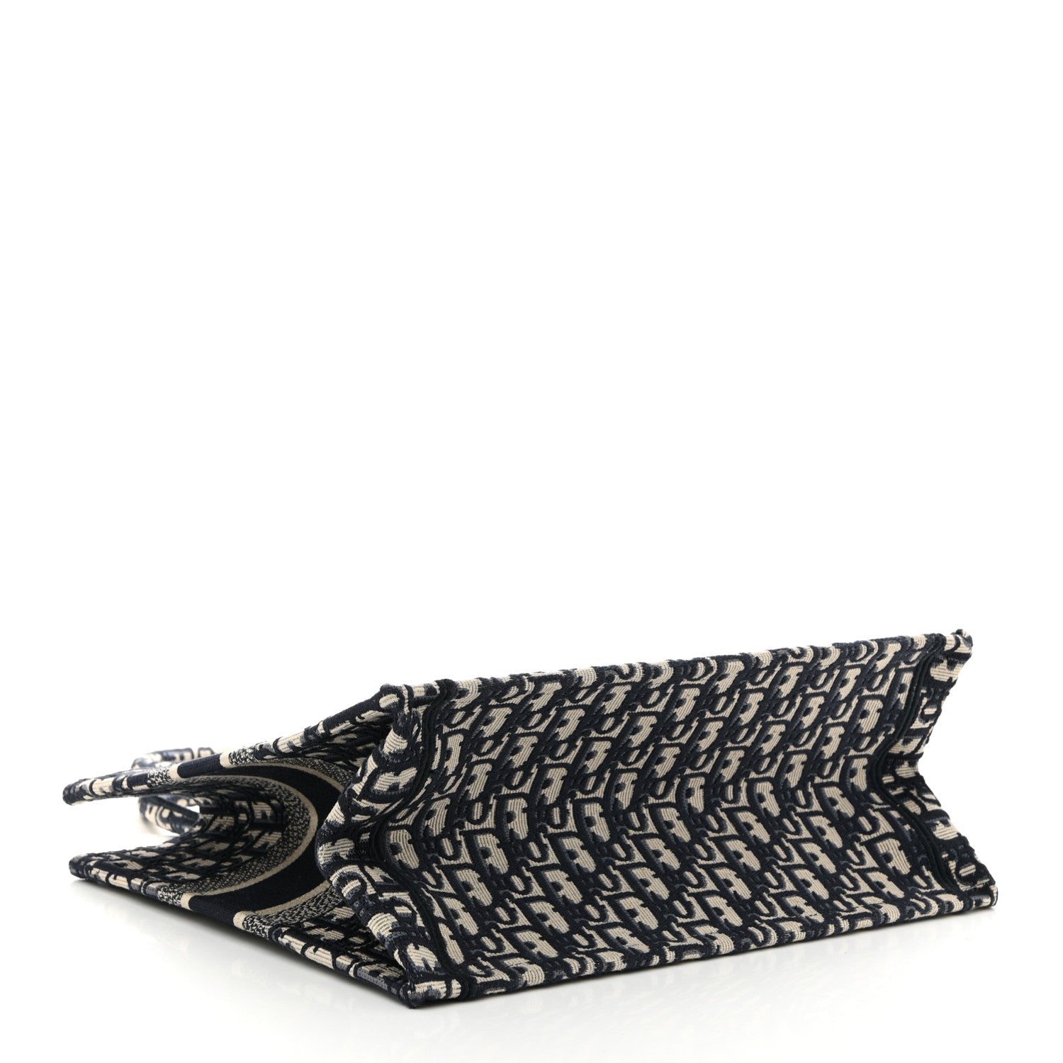 Oblique Medium Book Tote Blue Multicolor