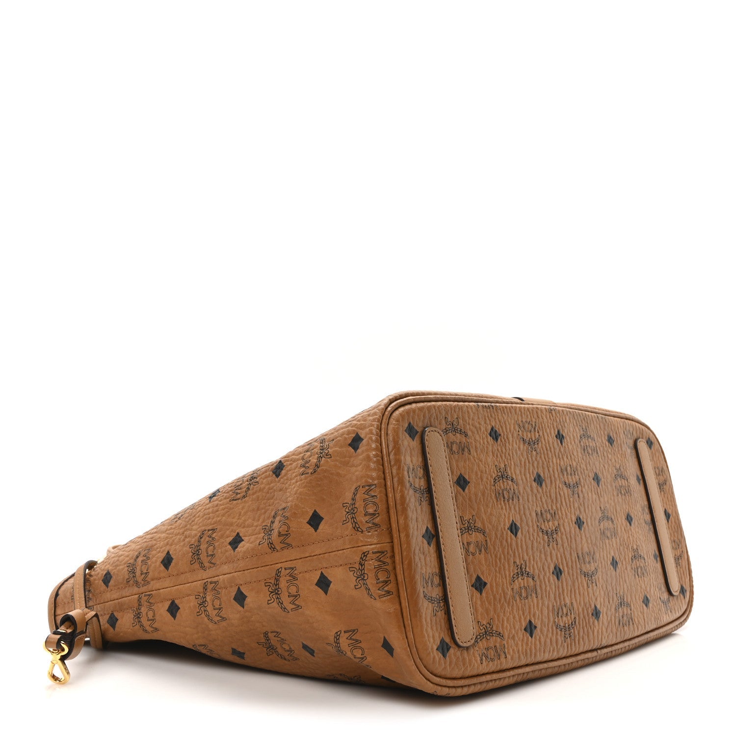 Visetos Medium Liz Reversible Shopper Tote Cognac