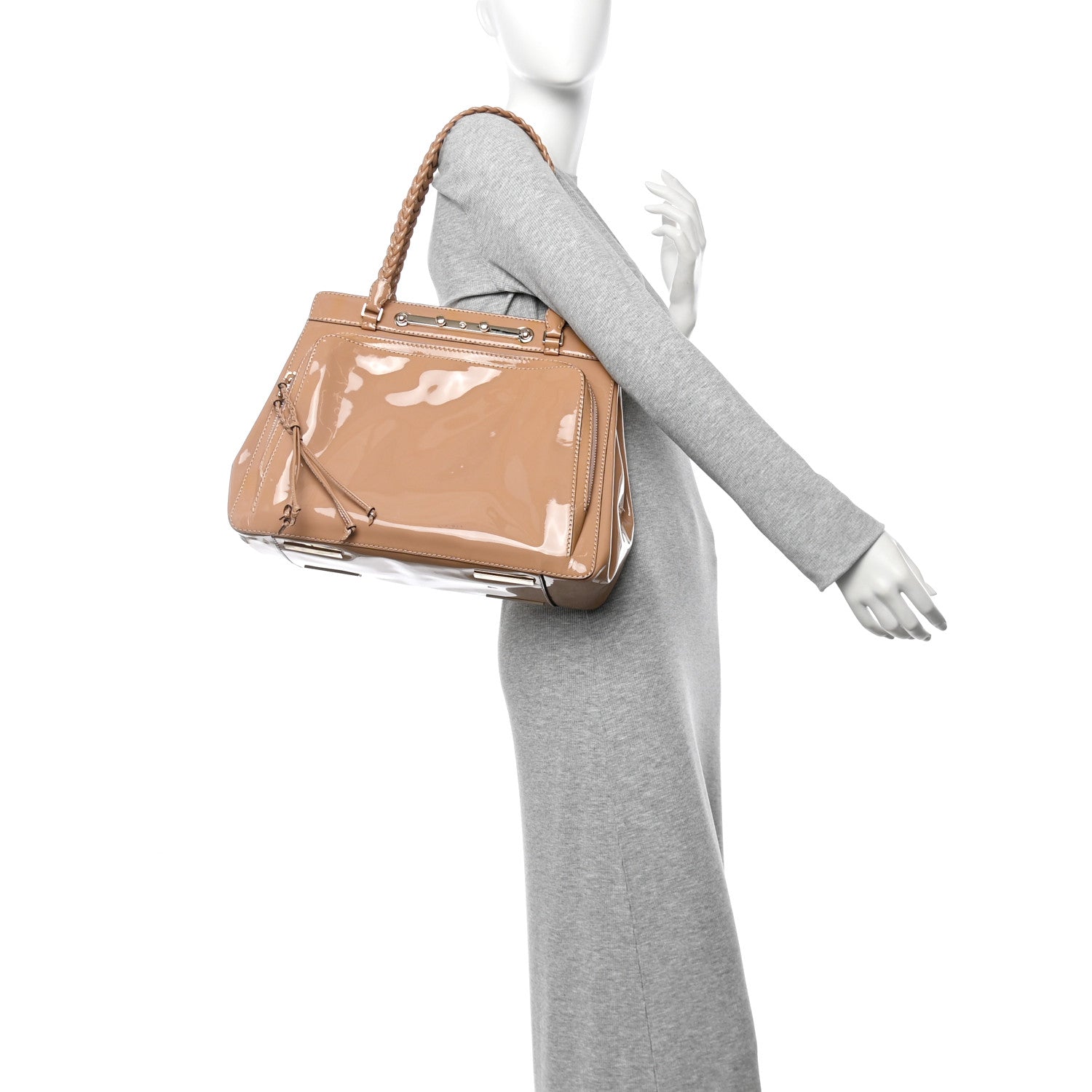 Vitello Demetra Satchel Beige