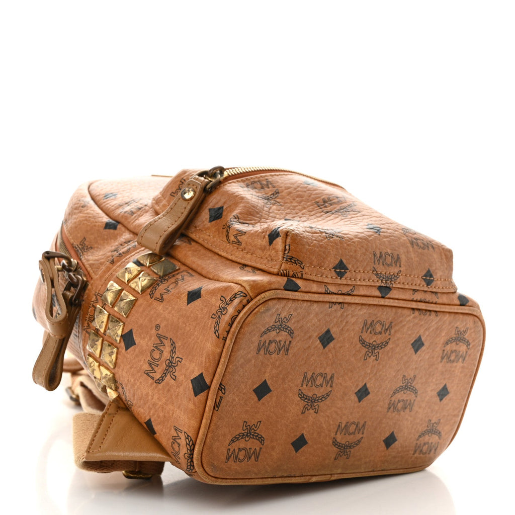 Visetos Side Stud Mini Stark Backpack Cognac