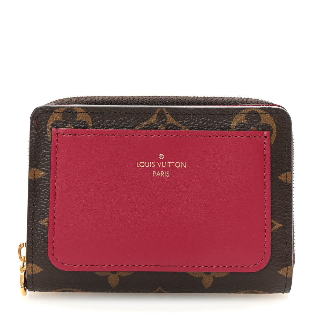 Monogram Lou Wallet Fuchsia