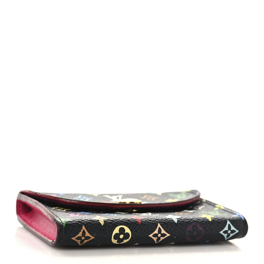 Monogram Multicolor Business  Holder Black Grenade