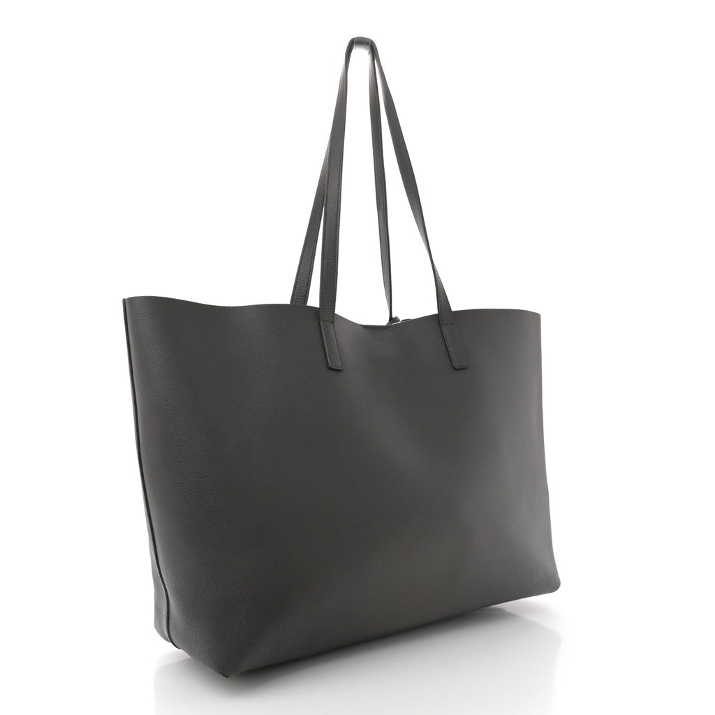 Calfskin Large Shopping Tote Fog