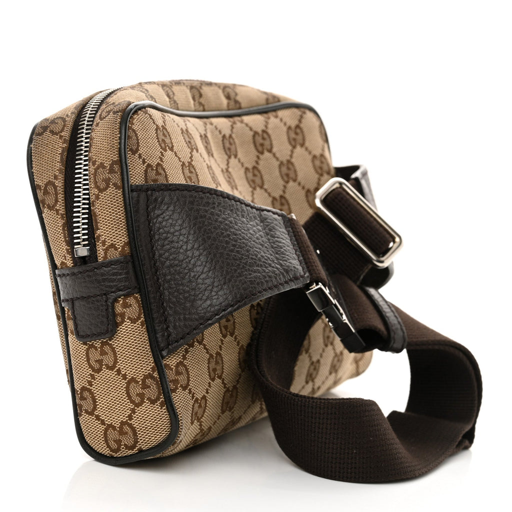 Monogram Belt Bag Dark Brown