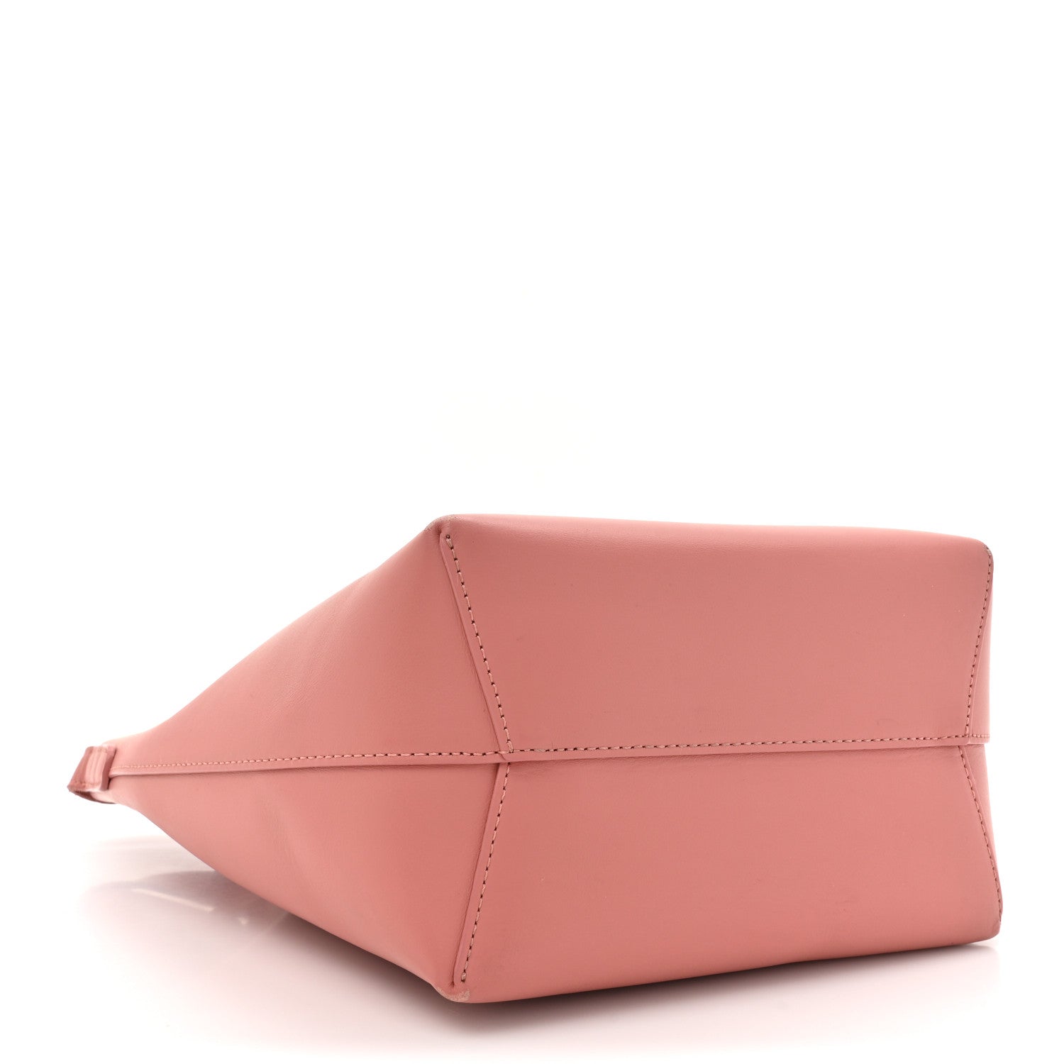 Calfskin Mini Bucket Bag Blush
