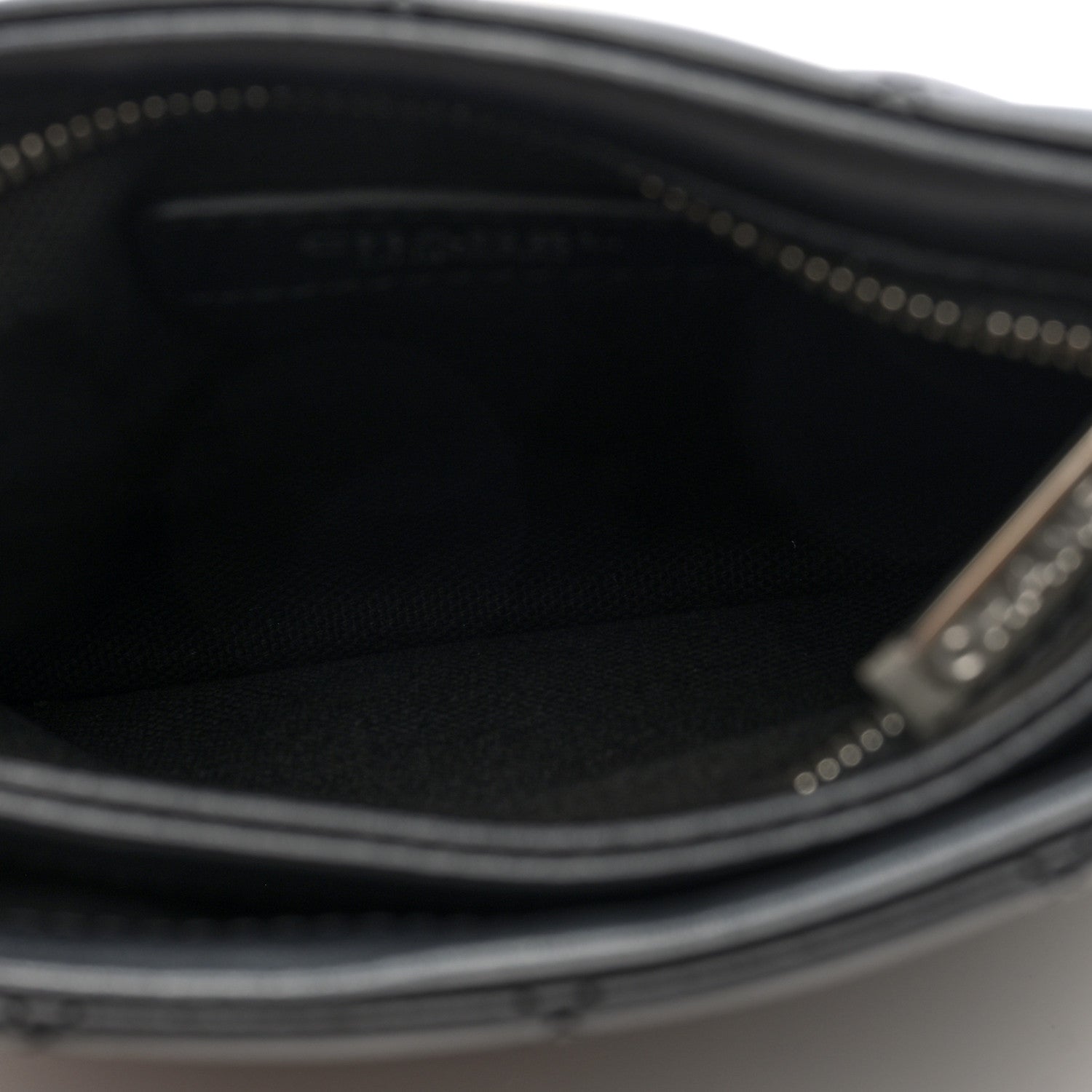 Lambskin Quilted Crossbody Bag Black