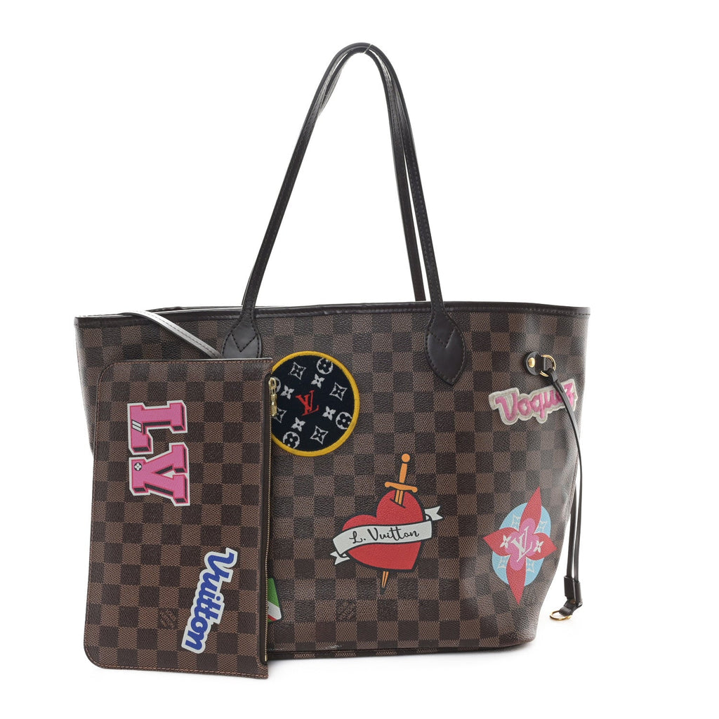 Damier Ebene Travel Stickers Neo Neverfull MM