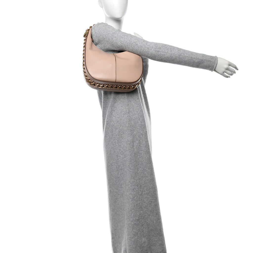 Eco Alter Nappa Frayme Small Zipit Shoulder Bag Blush