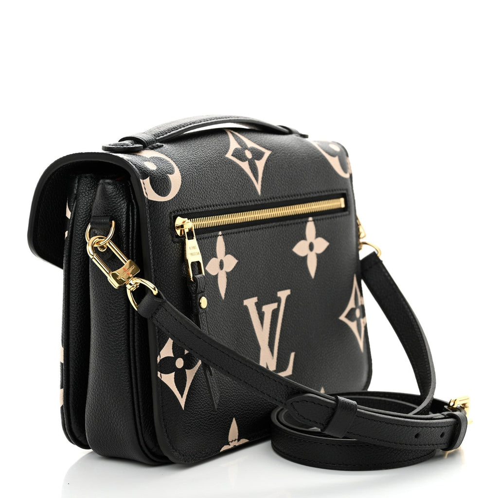 Empreinte Monogram Giant Pochette Metis Black Beige