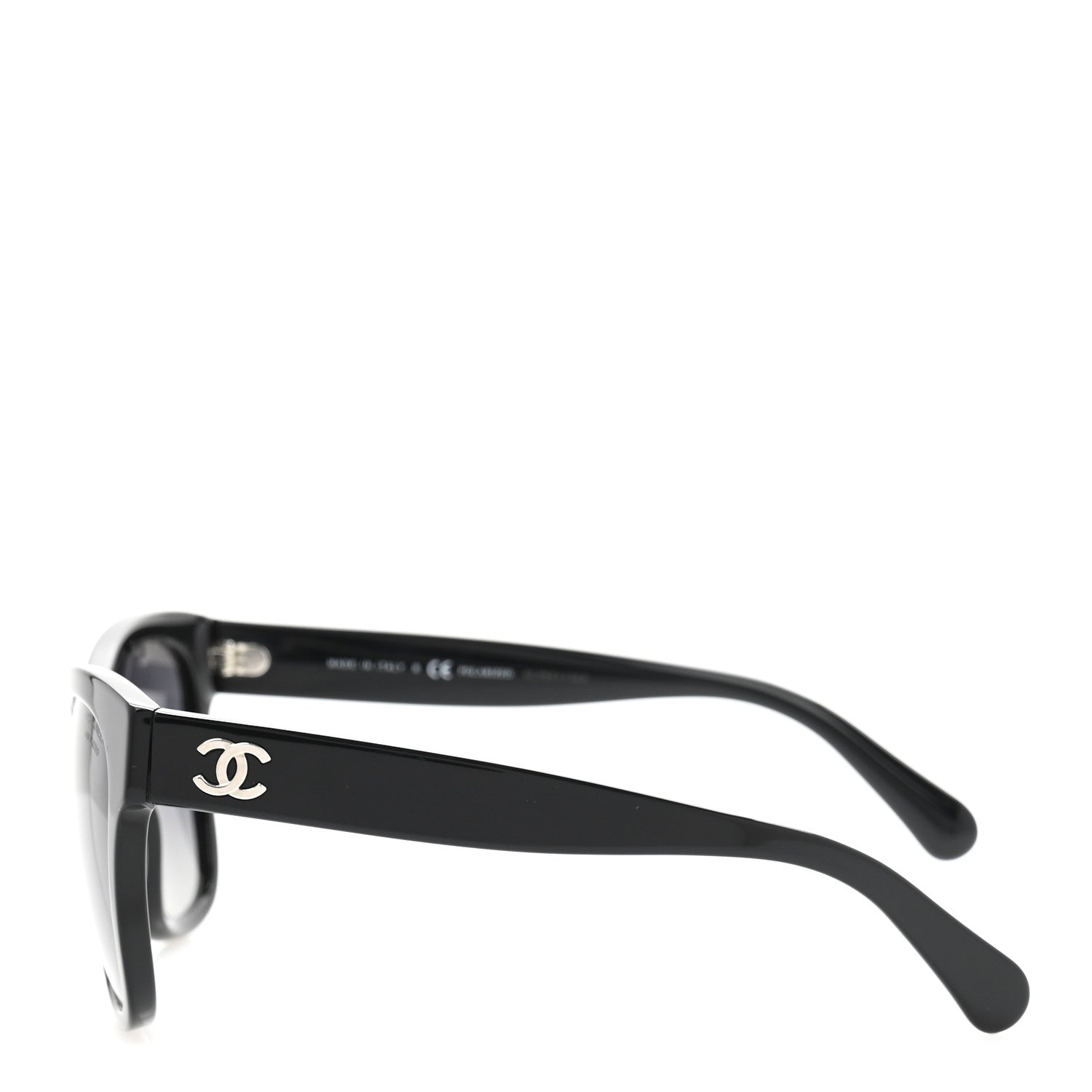 Acetate Polarized Square CC Sunglasses 5380 Black