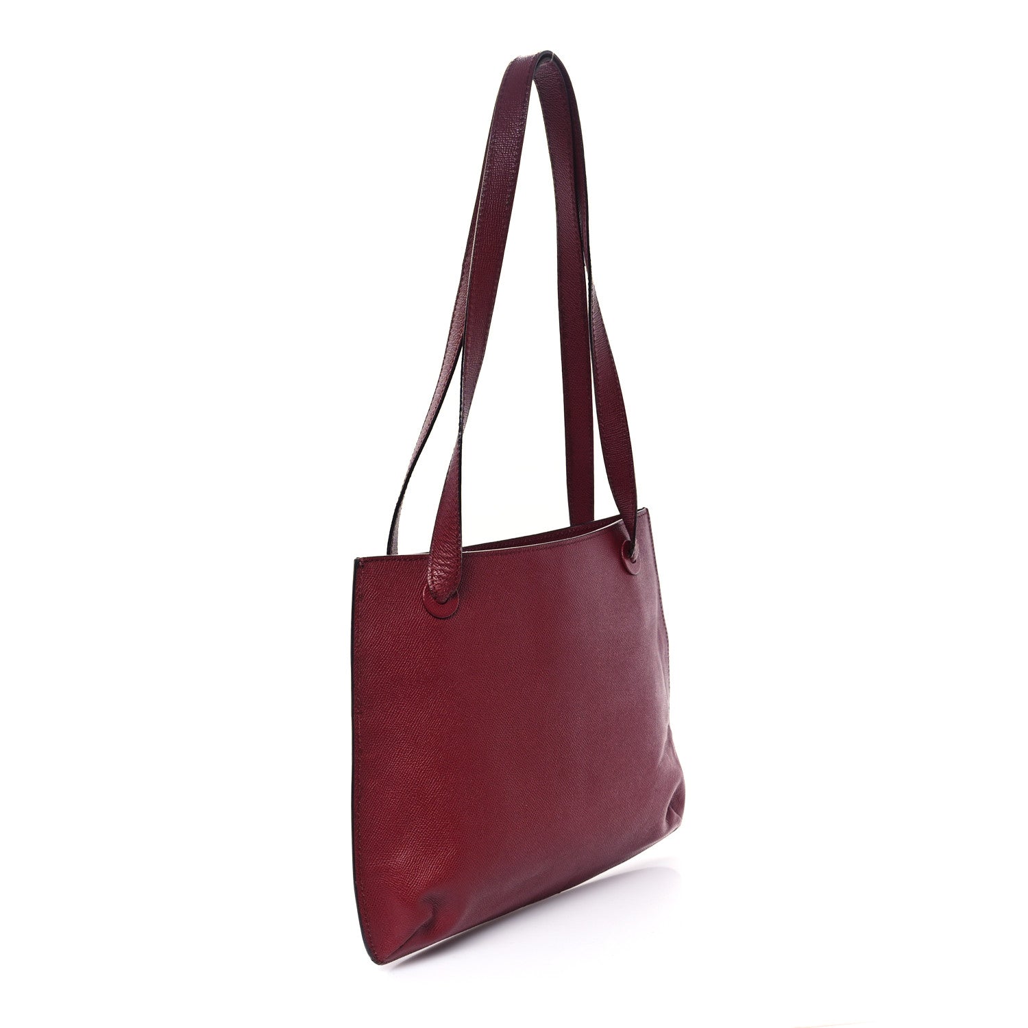 Caviar Shoulder Bag Burgundy