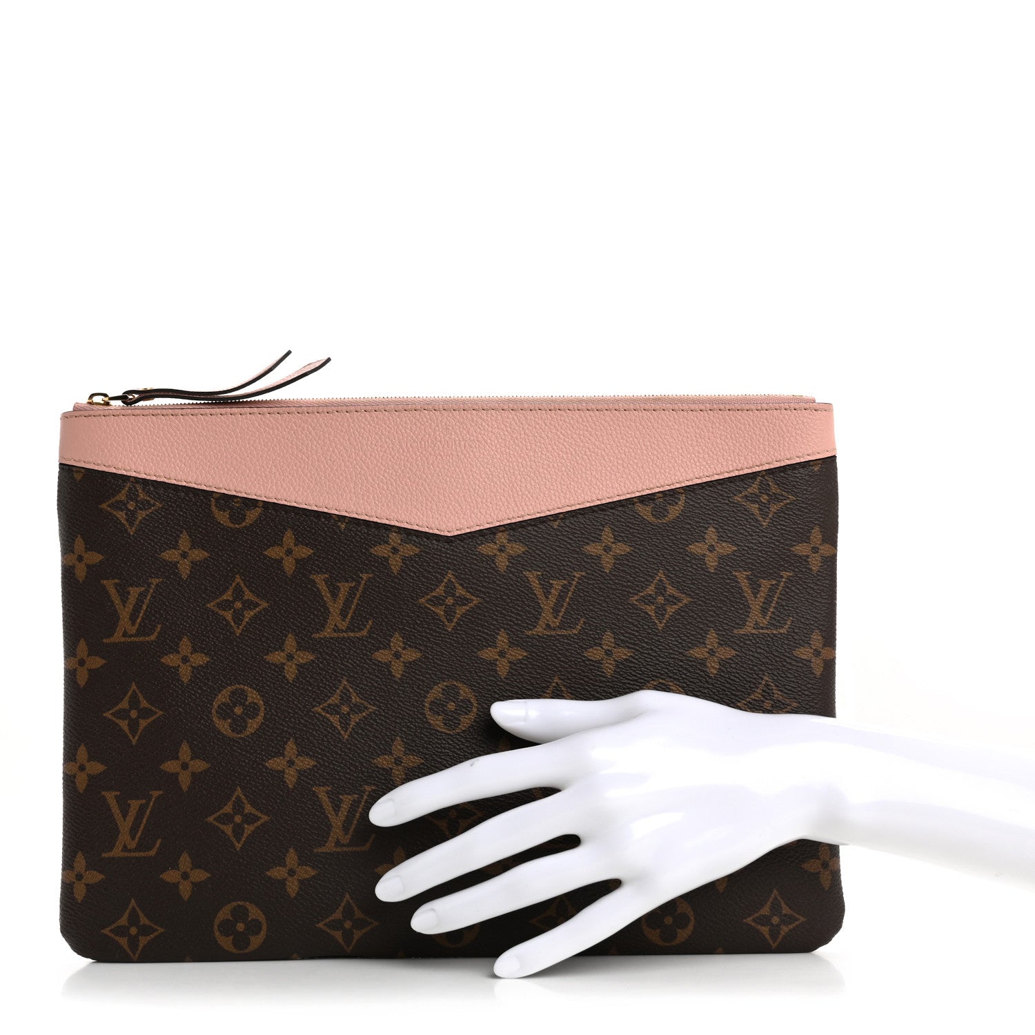 Monogram Daily Pouch Rose Poudre