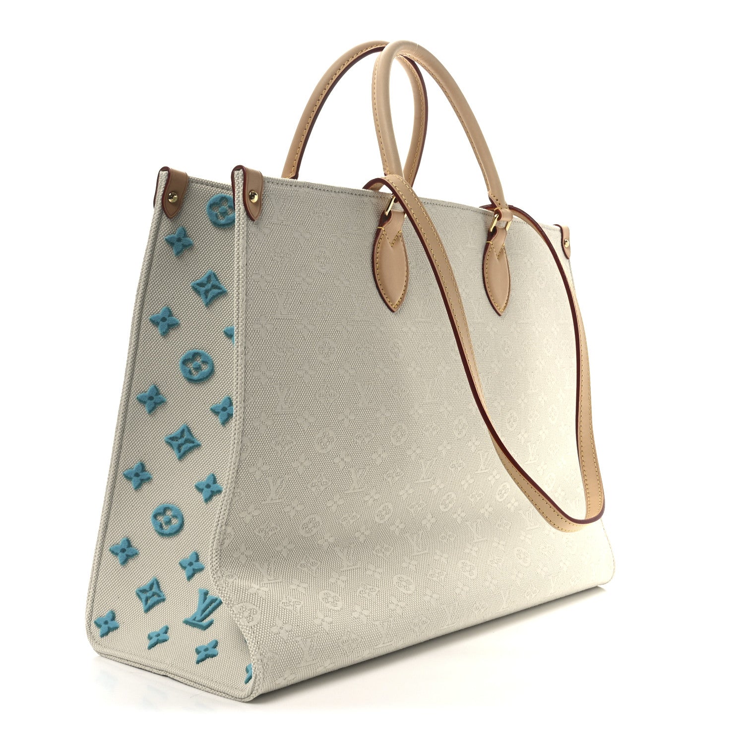 Jacquard Embroidered Tufted Monogram Forte Dei Marmi Onthego GM