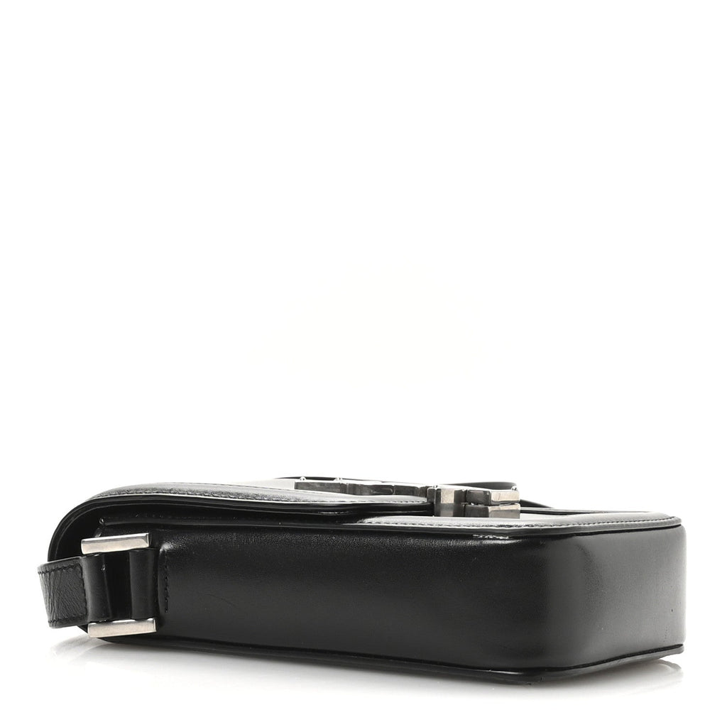 Smooth Calfskin Mini Solferino Satchel Black