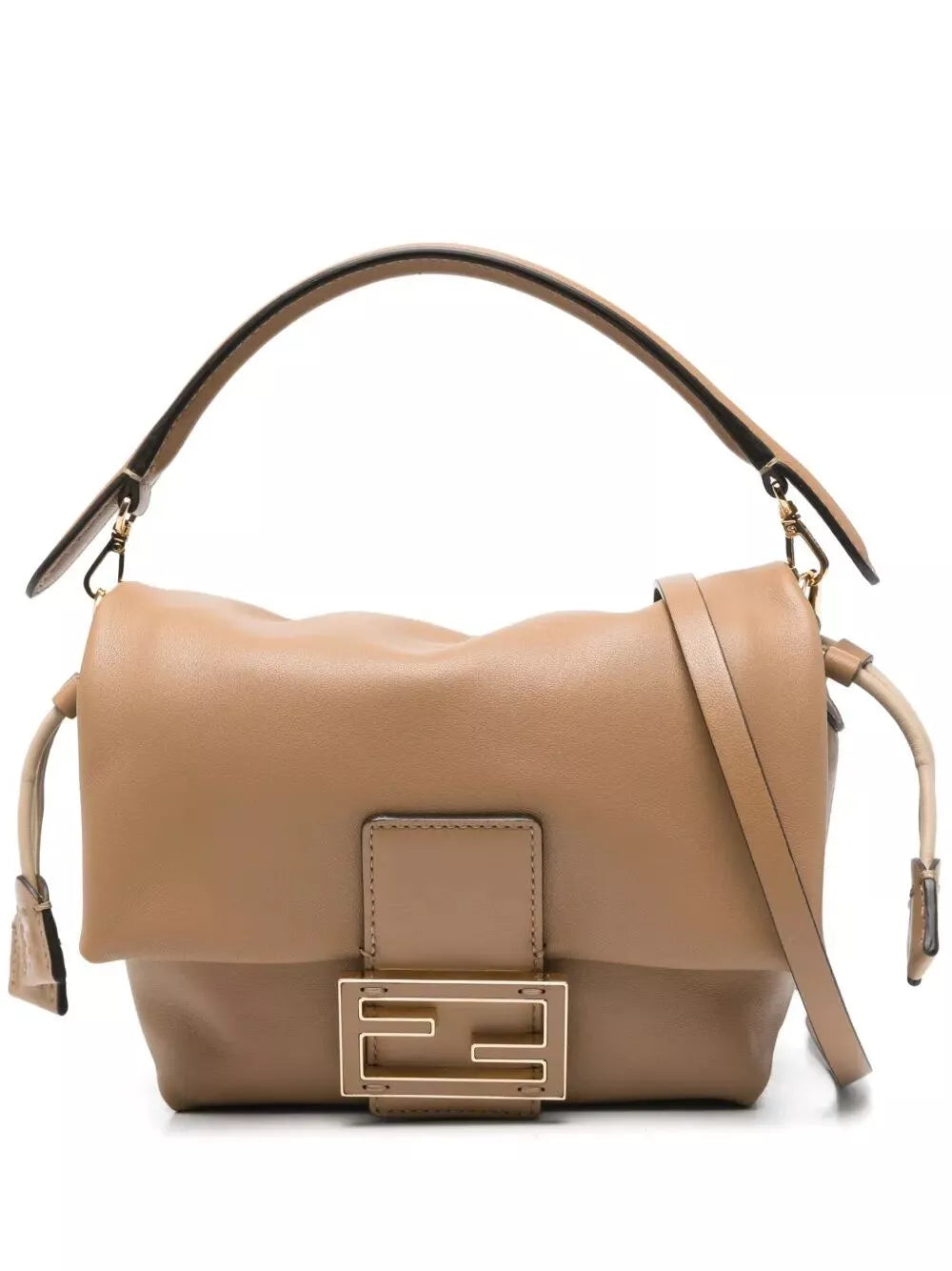 mamma baguette small nappa leather bag
