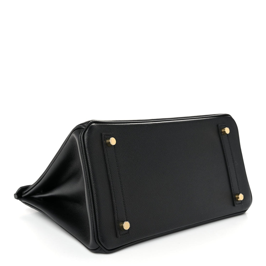 Epsom Birkin 30 Black