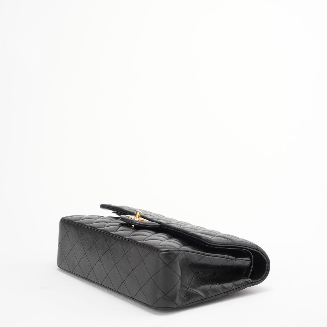 Chanel Classic Double Flap Bag Black Medium
