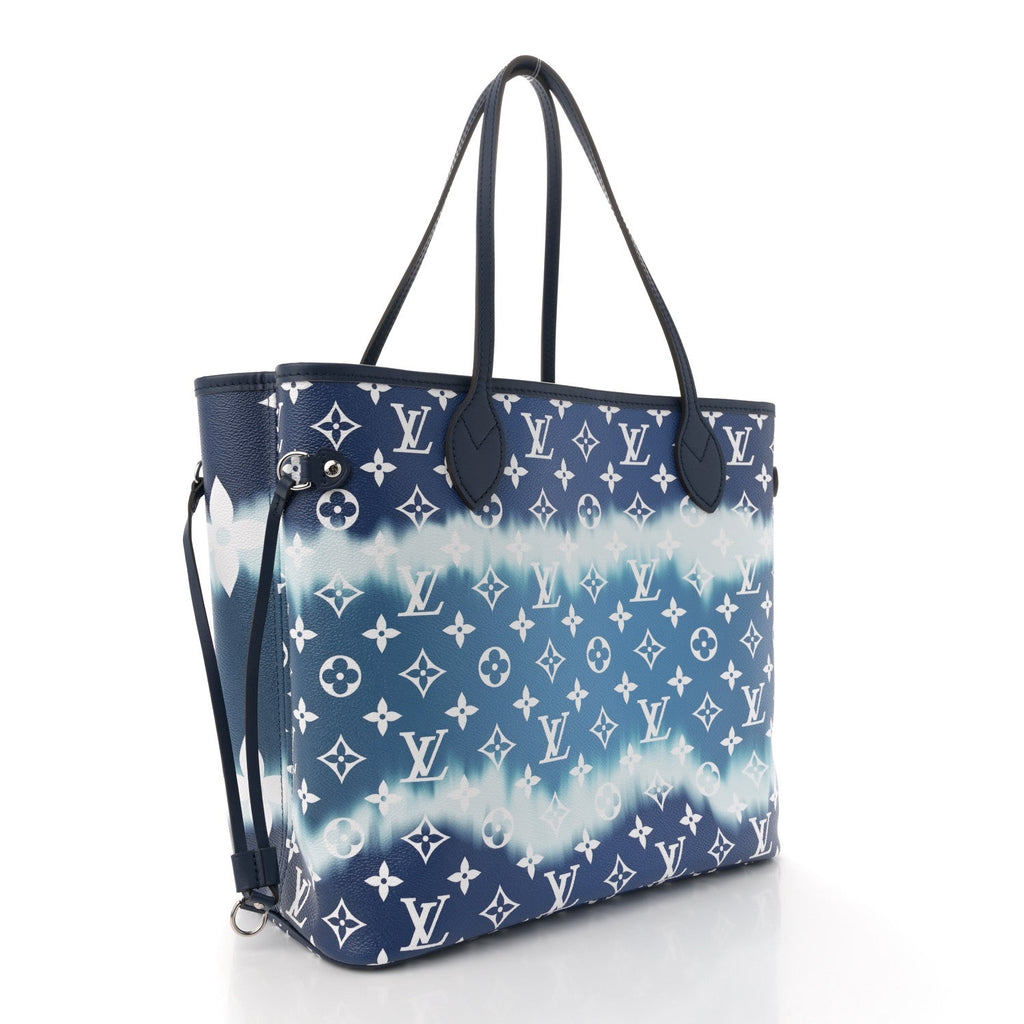 Monogram Escale Neverfull MM Blue