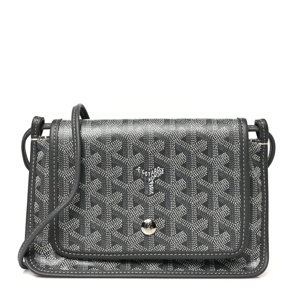 Goyardine Plumet Wallet Clutch Grey
