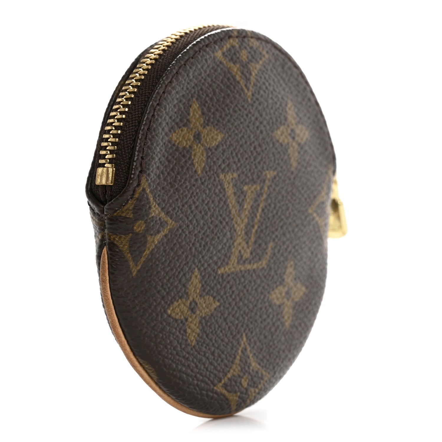 Monogram Round Coin Purse
