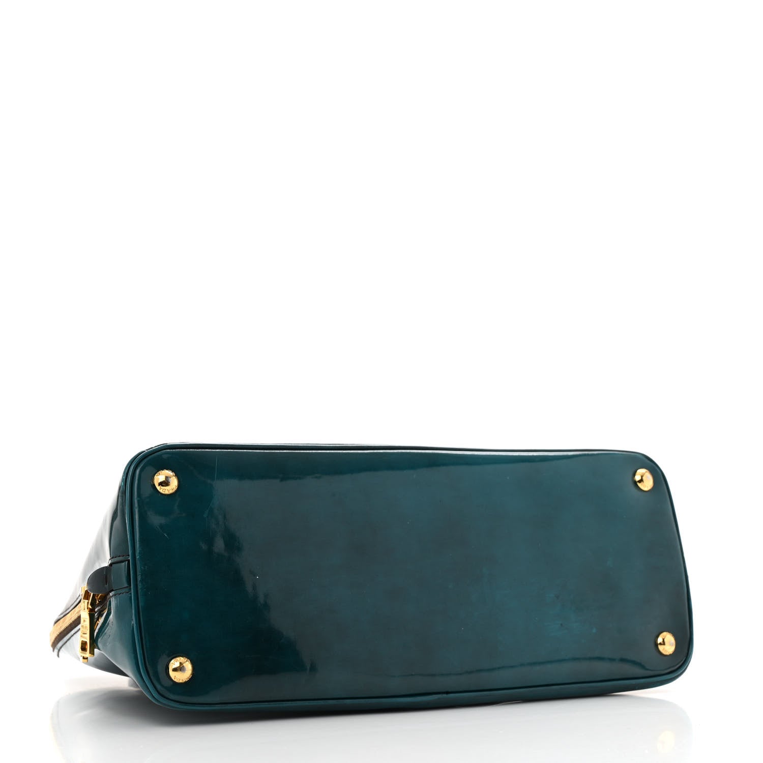 Spazzolato Medium Promenade Tote Pavone Fume