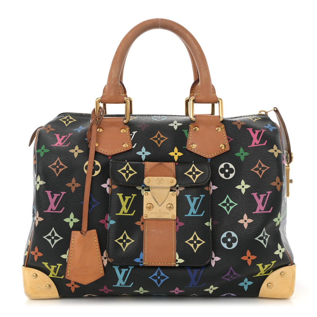 Monogram Multicolor Speedy 30 Black