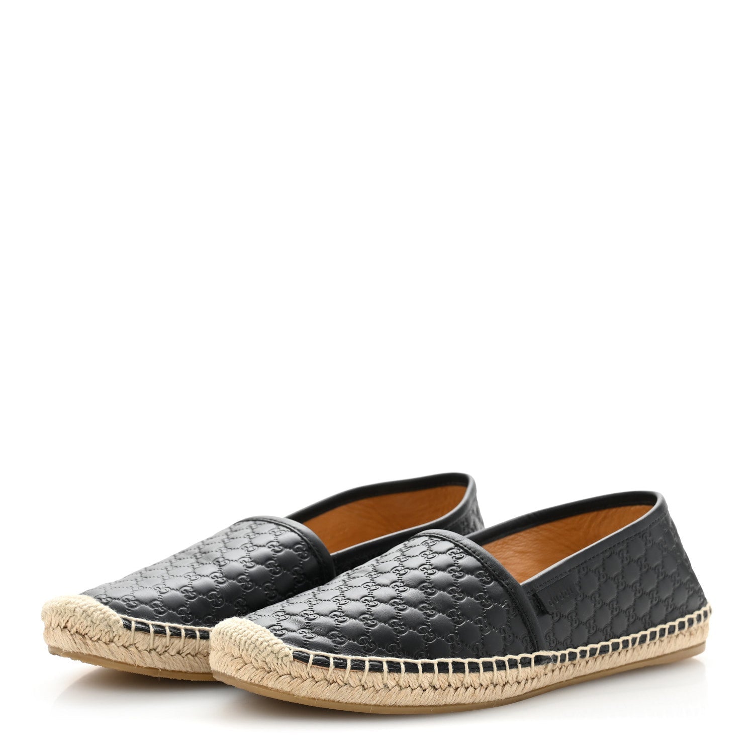 Microguccissima Signature Espadrilles 37.5 Black