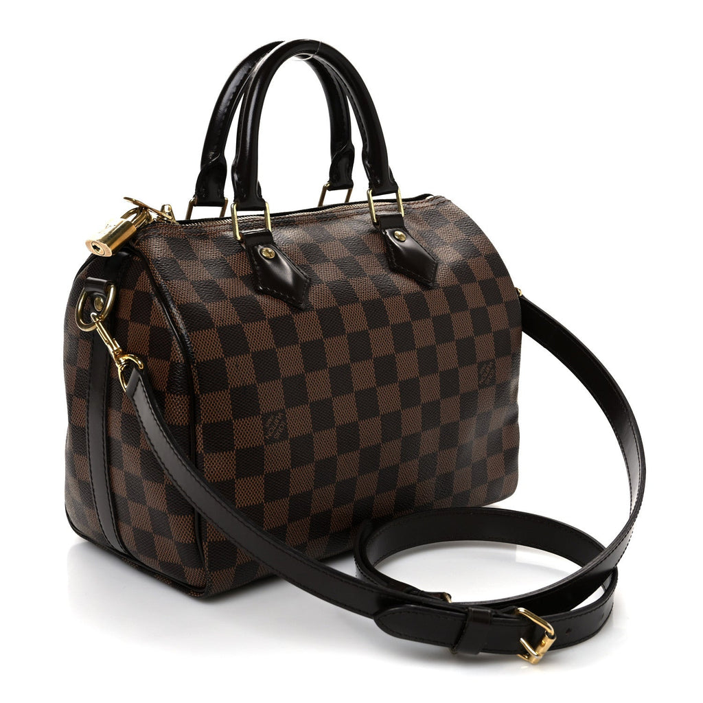 Damier Ebene Speedy Bandouliere 25