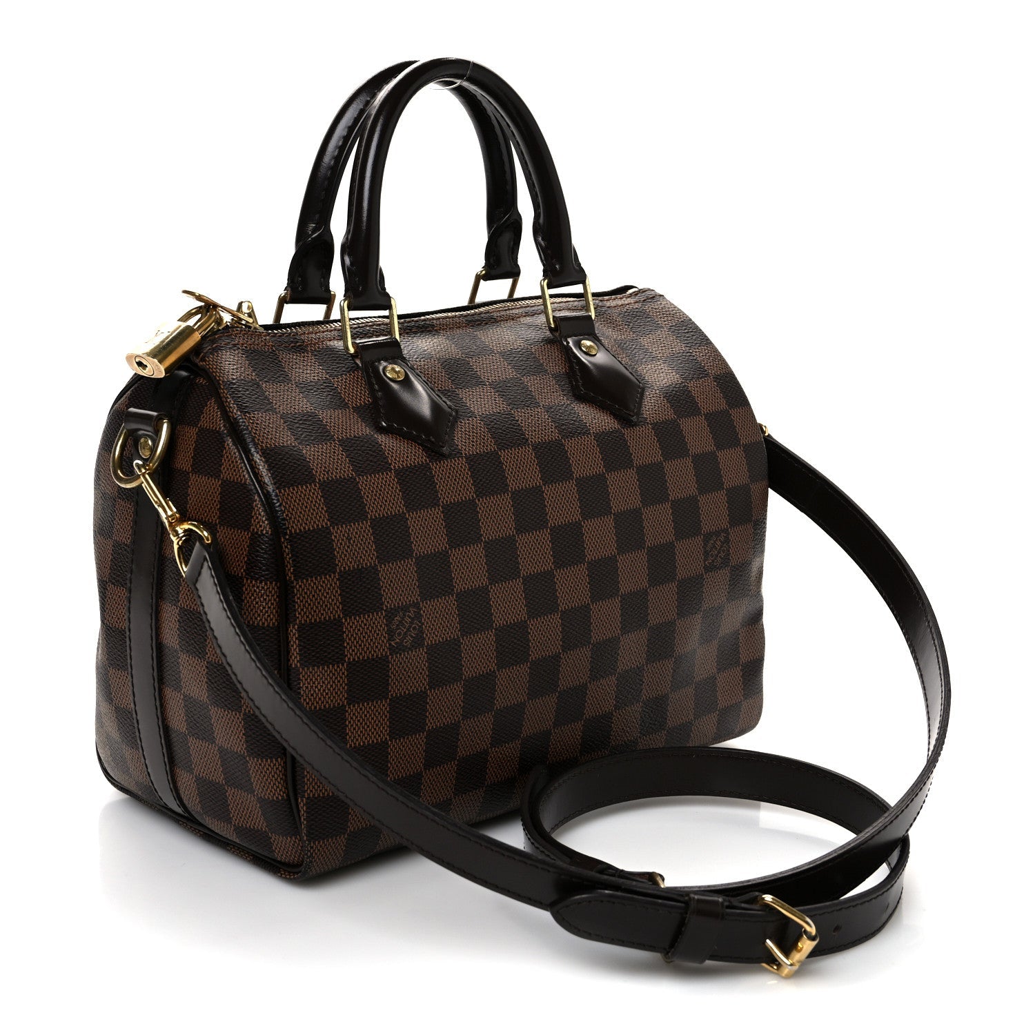 Damier Ebene Speedy Bandouliere 25