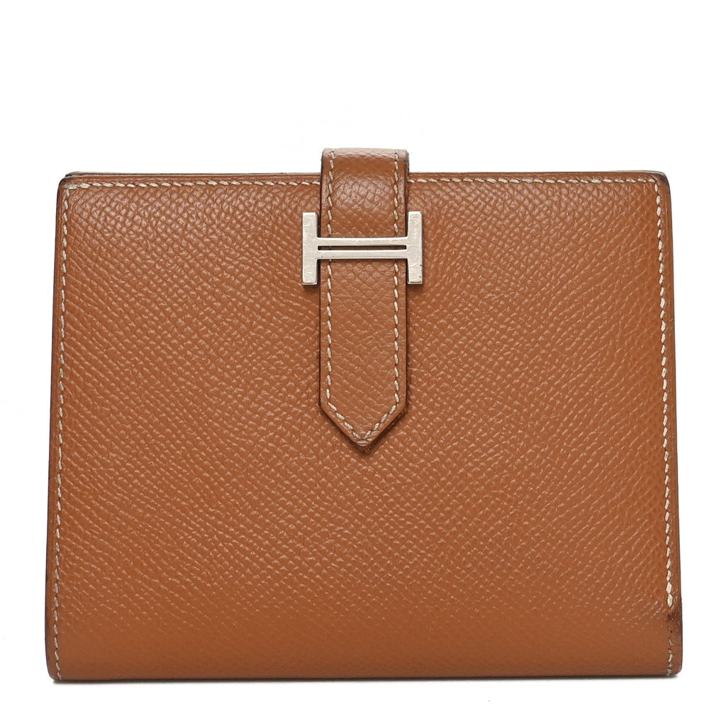 Epsom Bearn Compact Wallet Gold