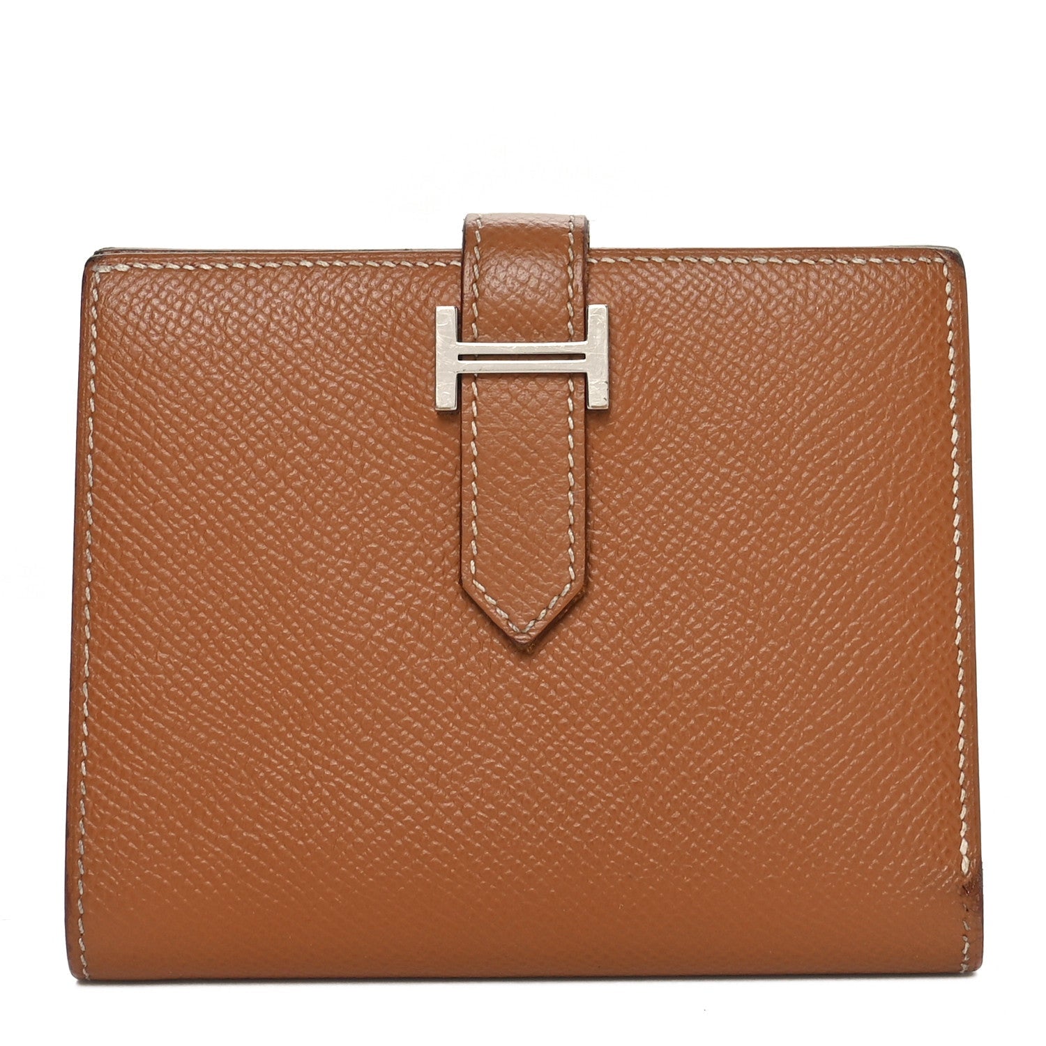 Epsom Bearn Compact Wallet Gold