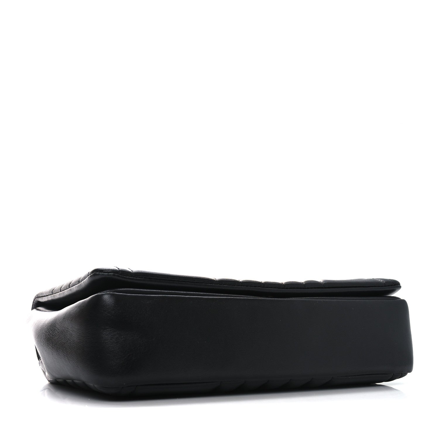 Lambskin Quilted Medium Lola Bag Black
