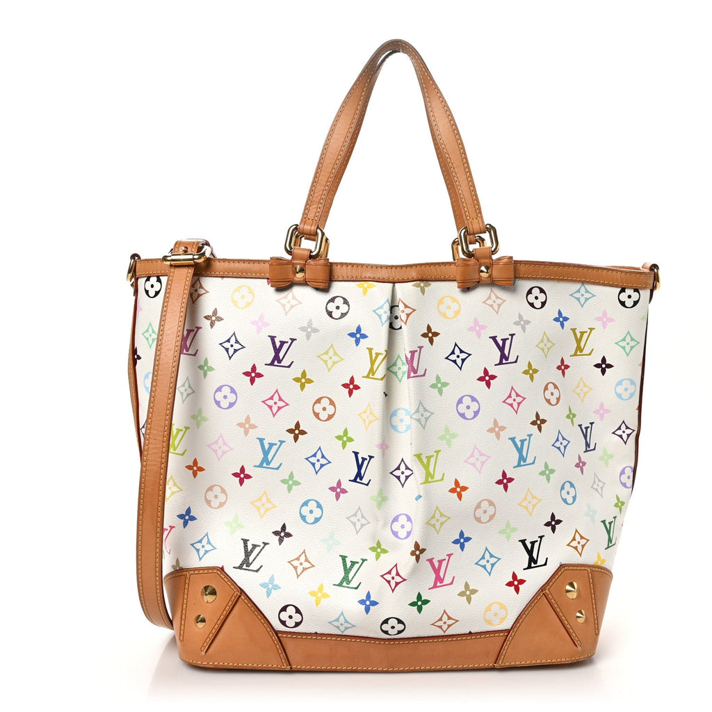 Monogram Multicolor Sharleen GM White
