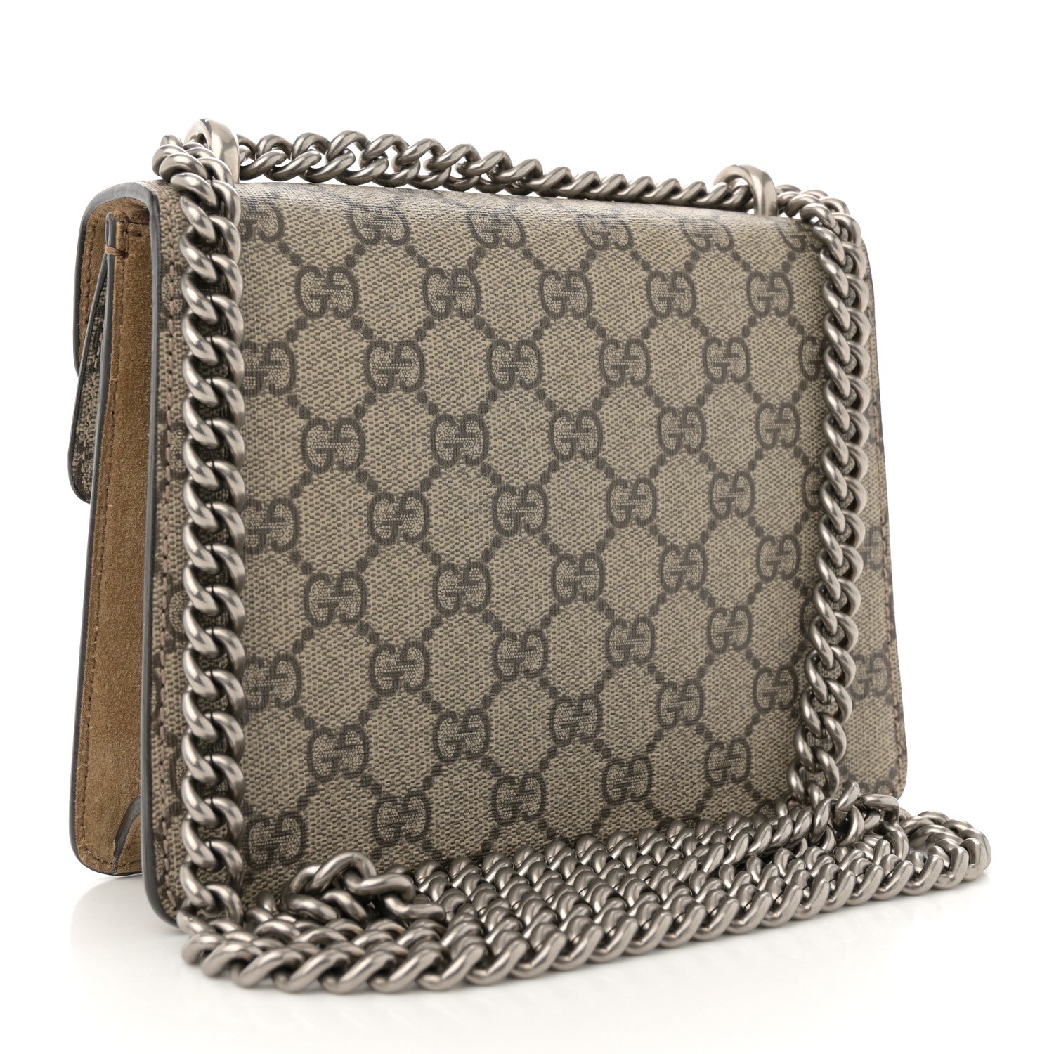 GG Supreme Monogram Mini Dionysus Shoulder Bag Taupe