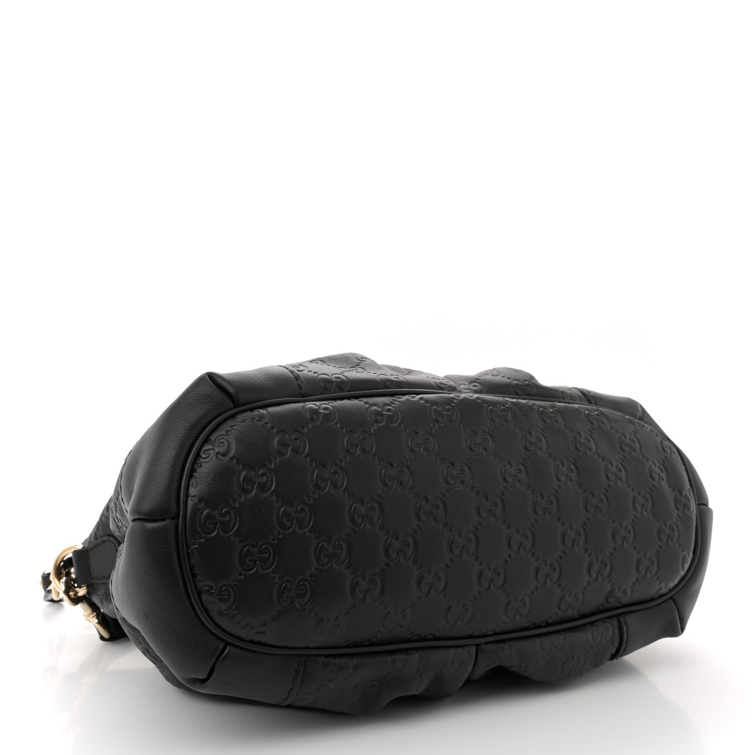 Guccissima Medium Sukey Top Handle Tote Black
