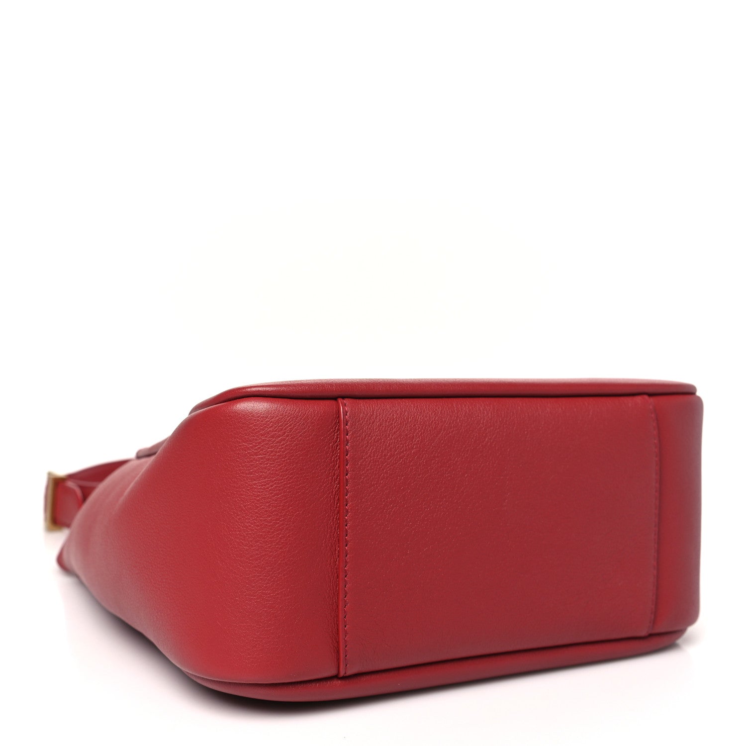 Grained Calfskin Small Le 5 A 7 Soft Hobo Rouge Legion