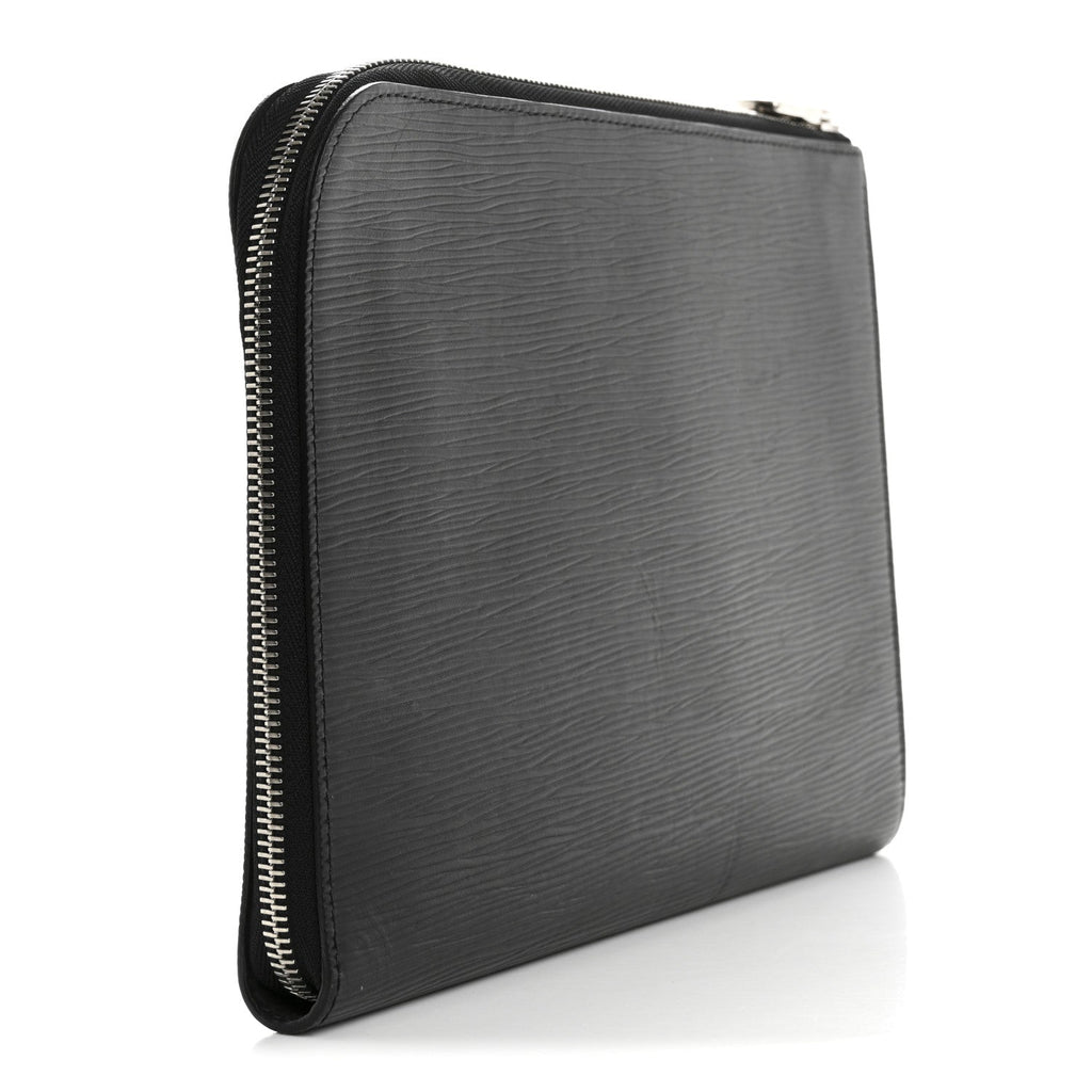 Epi Pochette Jour GM Black