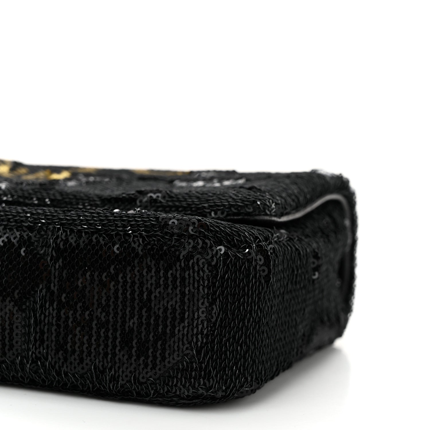 Sequin Paris Cosmopolite Dare To Disturb Flap Black Gold