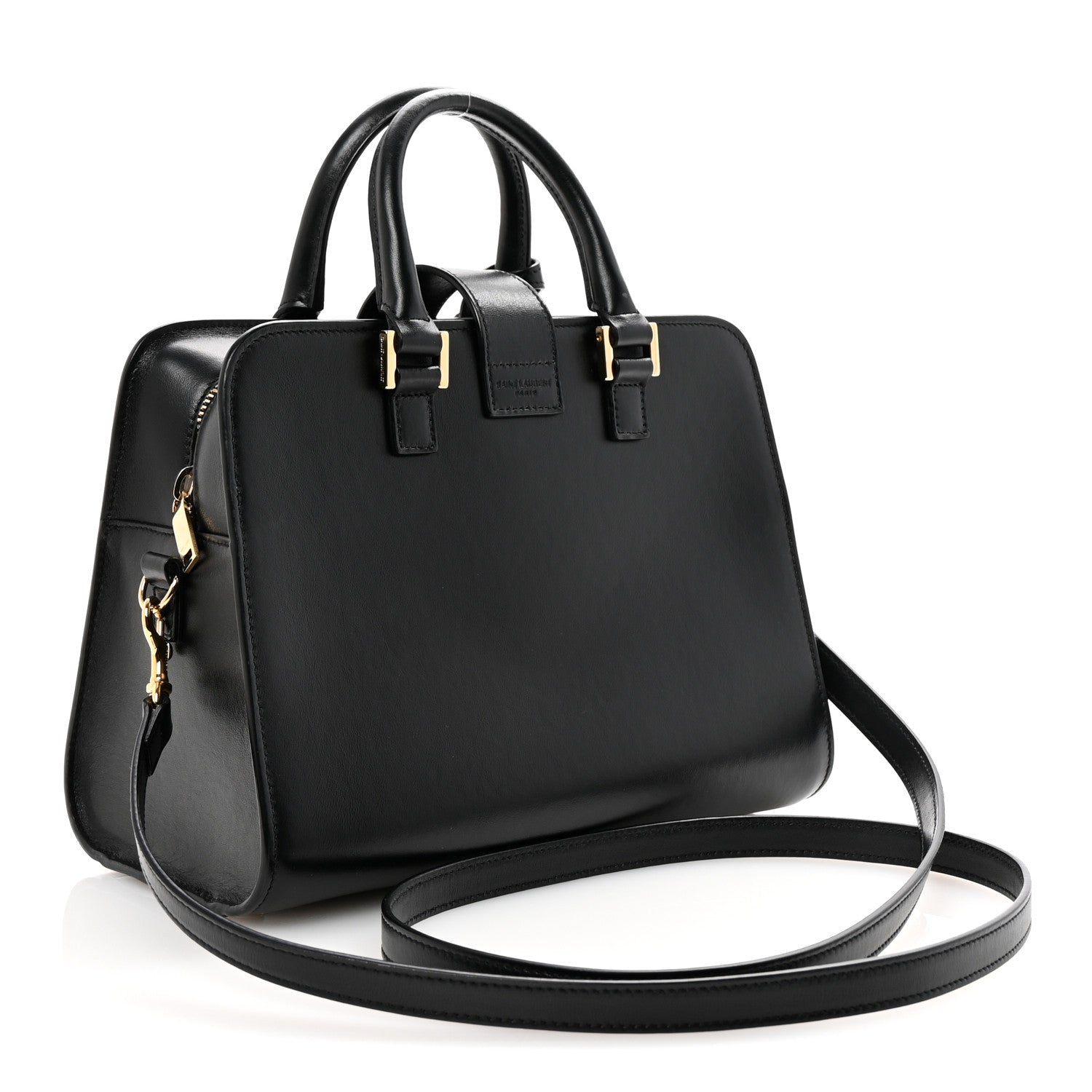 Calfskin Monogram Baby Cabas Black
