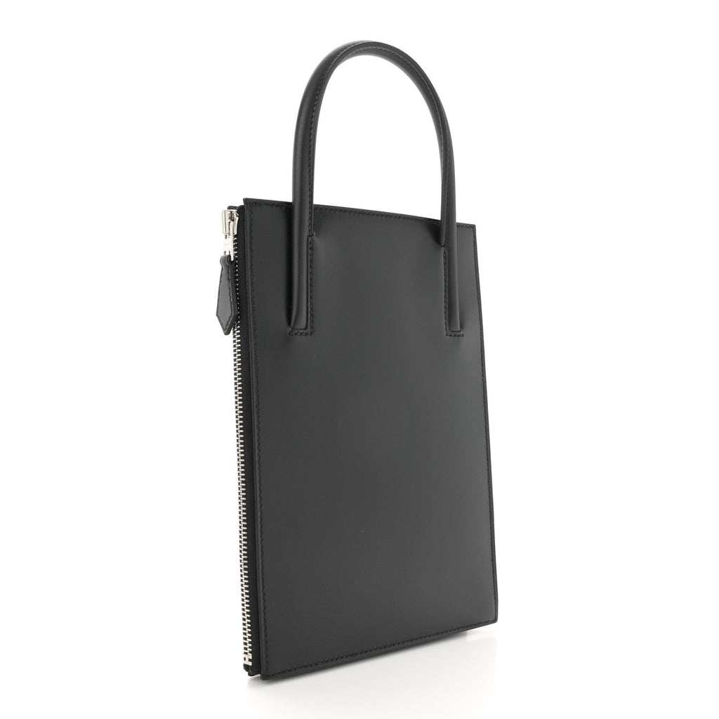Tadelakt Kelly Cadena Clutch Black