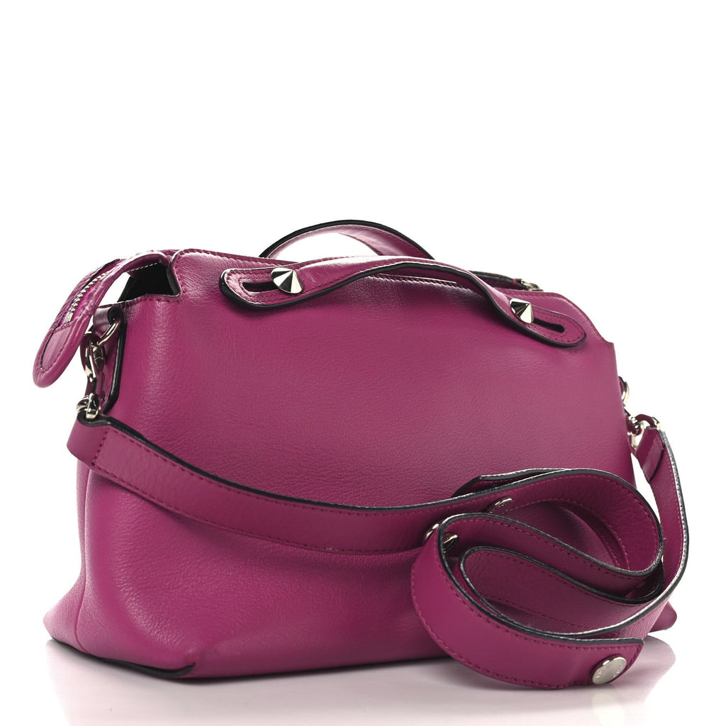 Vitello Dolce Medium By The Way Boston Bag Magenta