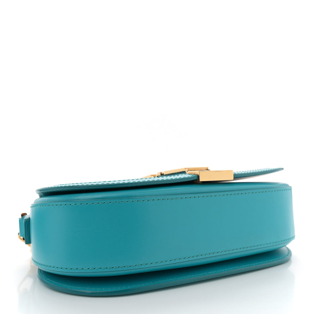 Calfskin Medium Greca Goddess Shoulder Bag Blue